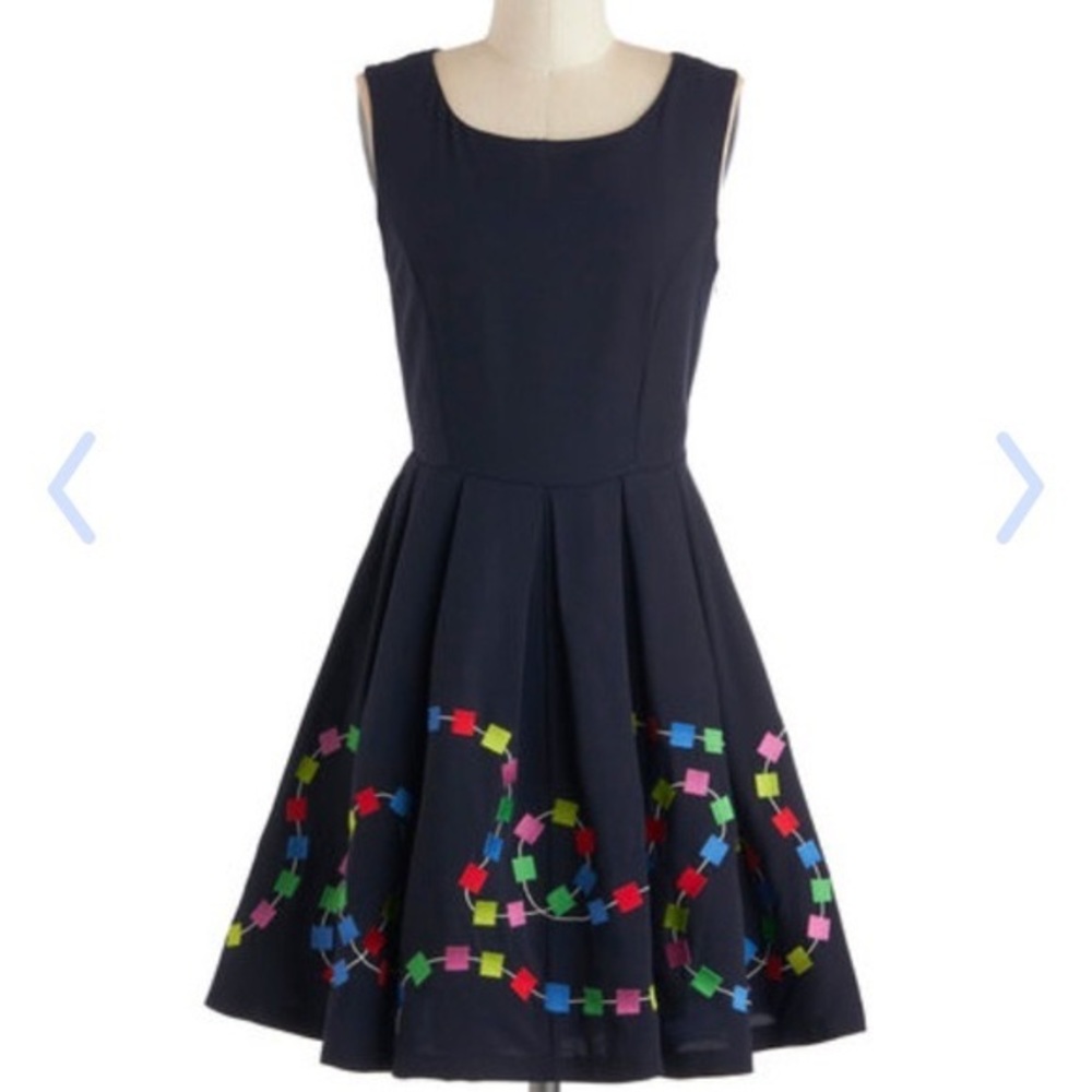 4x Modcloth All aboard game dress